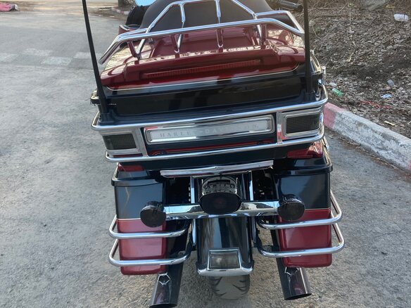 2004 Harley-Davidson Electra Glide, чёрный, 850000 рублей - вид 6