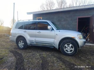 2001 Mitsubishi Montero III, серебристый, 435000 рублей, вид 2
