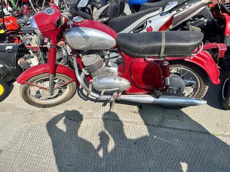 1998 Jawa 350 OHC, красный, 100000 рублей, вид 2
