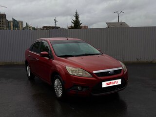 2008 Ford Focus II Рестайлинг, красный, 550000 рублей, вид 4
