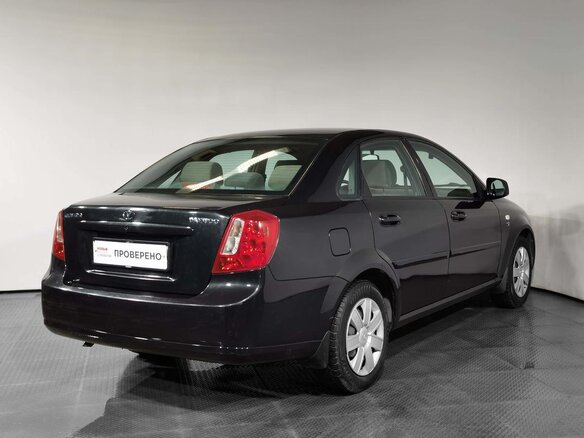 2014 Daewoo Gentra II, чёрный - вид 3