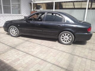 2007 Hyundai Sonata ТагАЗ IV (EF) Рестайлинг, чёрный, 430000 рублей, вид 5