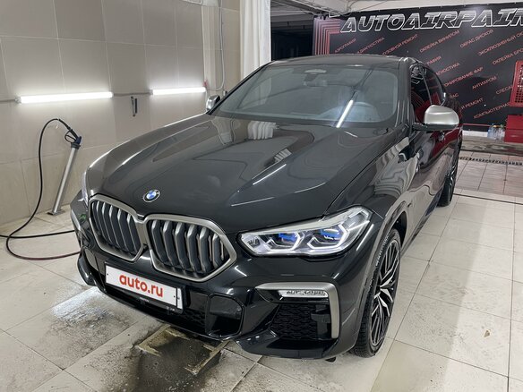 2020 BMW X6 M50d III (G06), чёрный
