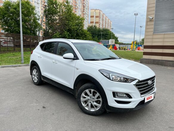 2020 Hyundai Tucson III Рестайлинг, белый, 2270000 рублей