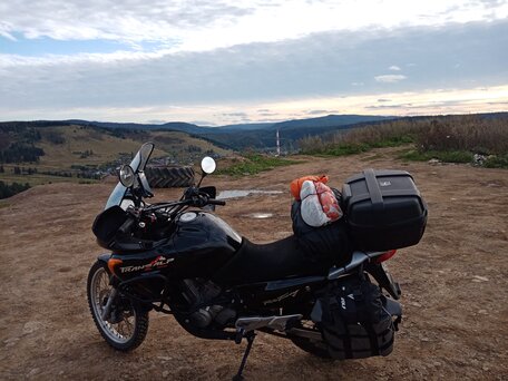 2000 Honda XL650V Transalp, чёрный, 349000 рублей, вид 4