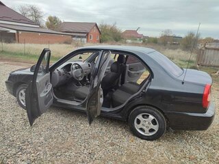 2008 Hyundai Accent ТагАЗ II, чёрный, 650000 рублей, вид 5