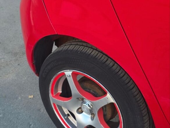 2008 Toyota Yaris Multimode II, красный, 510000 рублей - вид 11