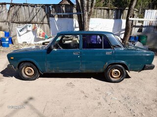 2008 Lada (ВАЗ) 2107, зелёный, 110000 рублей, вид 5