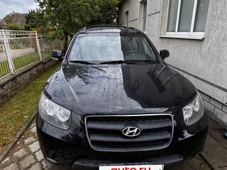 2009 Hyundai Santa Fe II, чёрный, 1104278 рублей, вид 1