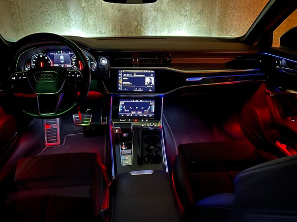 2019 Audi A6 45 TFSI V (C8), чёрный, 3999000 рублей - вид 10