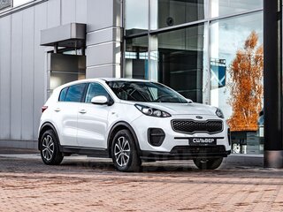 2017 Kia Sportage IV, белый, 1430000 рублей, вид 4