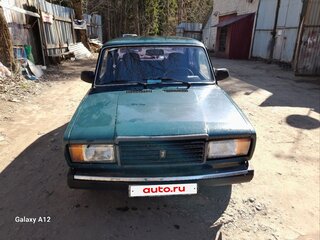 2008 Lada (ВАЗ) 2107, зелёный, 110000 рублей, вид 1