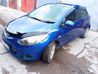 2008 Mazda Demio III (DE), синий, 610000 рублей, вид 1