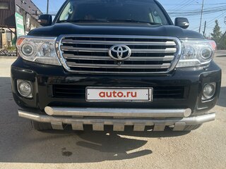 2015 Toyota Land Cruiser 200 Series Рестайлинг 1, чёрный, 5200000 рублей, вид 3