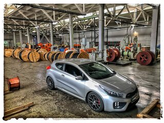 2015 Kia Ceed GT I, серебристый, 1000000 рублей, вид 1