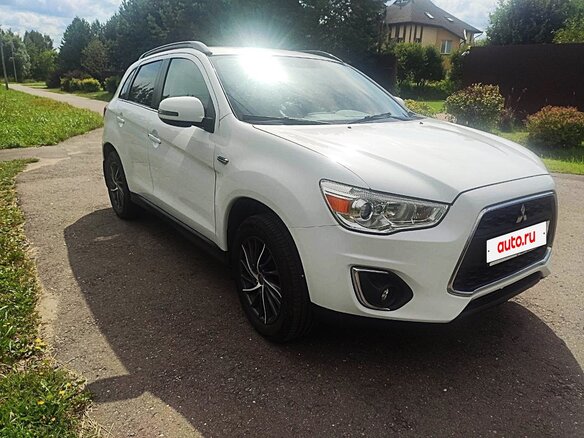 2012 Mitsubishi ASX I Рестайлинг, белый - вид 7