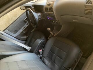 2008 Hyundai Accent ТагАЗ II, чёрный, 450000 рублей, вид 2