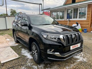 2020 Toyota Land Cruiser Prado 150 Series Рестайлинг 2, чёрный, 5150000 рублей, вид 2