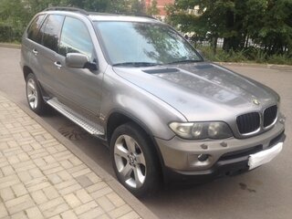 2004 BMW X5 3.0d I (E53) Рестайлинг, серый, 2150000 рублей, вид 3