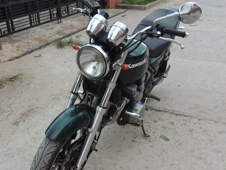 1996 Kawasaki ZR 550 Zephyr, зелёный, 420000 рублей, вид 2