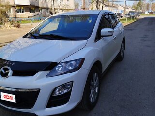 2010 Mazda CX-7 I Рестайлинг, белый, 1350000 рублей, вид 1
