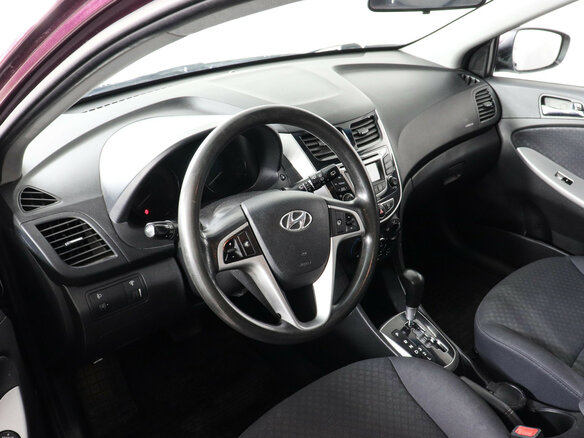 2013 Hyundai Solaris I, фиолетовый - вид 4