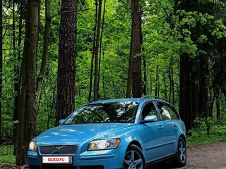 2005 Volvo V50 I, голубой, 830000 рублей, вид 3