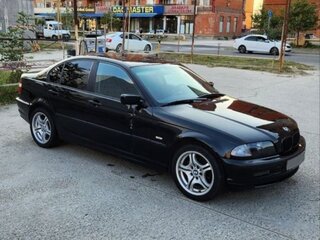 2000 BMW 3 серии 318i IV (E46), чёрный, 350000 рублей, вид 3