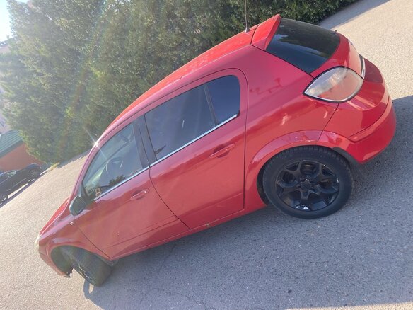 2006 Opel Astra H, красный, 420000 рублей - вид 8