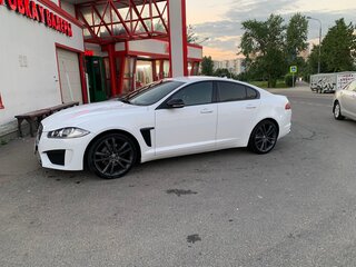 2013 Jaguar XF I Рестайлинг, белый, 1800000 рублей, вид 3