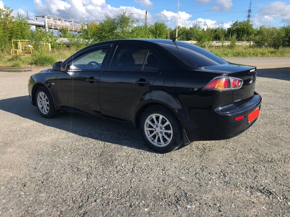 2014 Mitsubishi Lancer X Рестайлинг, чёрный, 980000 рублей - вид 14