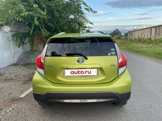 2016 Toyota Aqua I Рестайлинг, зелёный, 1150000 рублей, вид 3