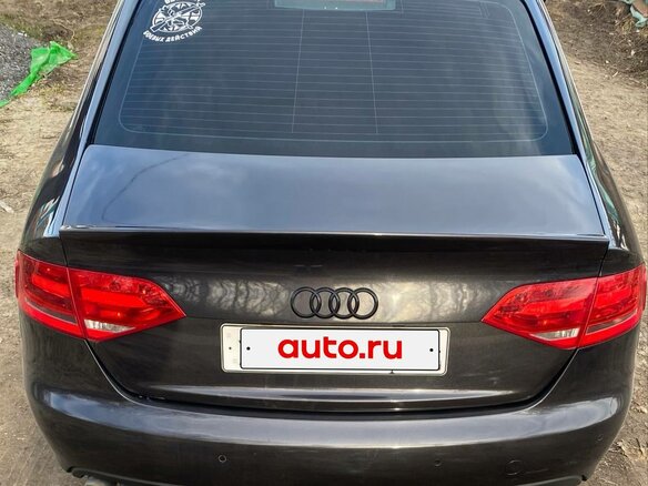 2008 Audi A4 IV (B8), чёрный, 1000000 рублей - вид 6
