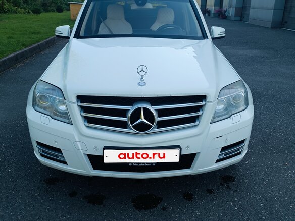 2010 Mercedes-Benz GLK-Класс 300 I (X204), белый, 1250000 рублей - вид 1