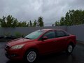 2008 Ford Focus II Рестайлинг, красный, 550000 рублей - вид 2