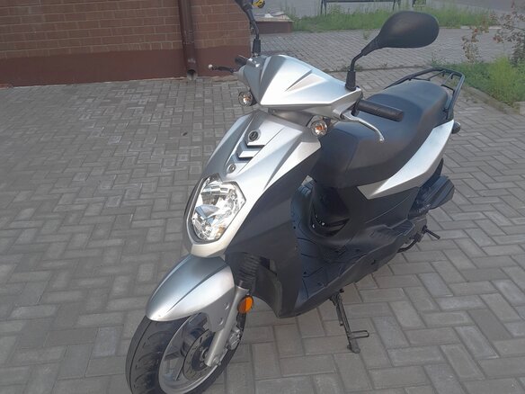 2011 Sym Orbit, серебристый, 46000 рублей - вид 4