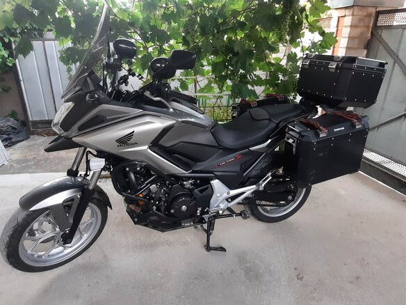 2017 Honda NC 750X, серый, 985000 рублей