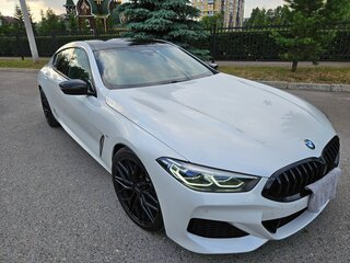 2020 BMW 8 серии Gran Coupe 840i II (G14/G15/G16), белый, 5590000 рублей, вид 2