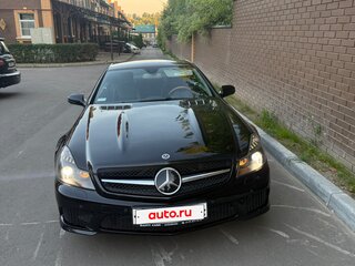 2008 Mercedes-Benz SL-Класс 550 V (R230) Рестайлинг 2, чёрный, 3000000 рублей, вид 1