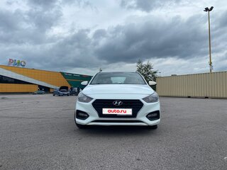 2019 Hyundai Solaris II, белый, 1100000 рублей, вид 4