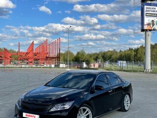 2014 Toyota Camry VII (XV50), чёрный, 1900000 рублей, вид 1
