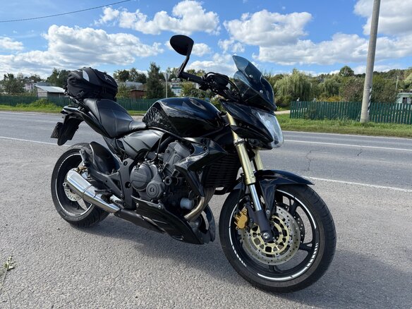 2007 Honda CB 600F Hornet, чёрный, 550000 рублей - вид 14
