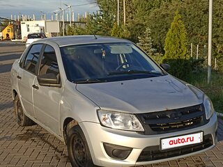 2018 Lada (ВАЗ) Granta I, серебристый, 360000 рублей, вид 4