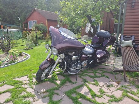 2006 Yamaha XV 1900, коричневый, 930000 рублей, вид 3