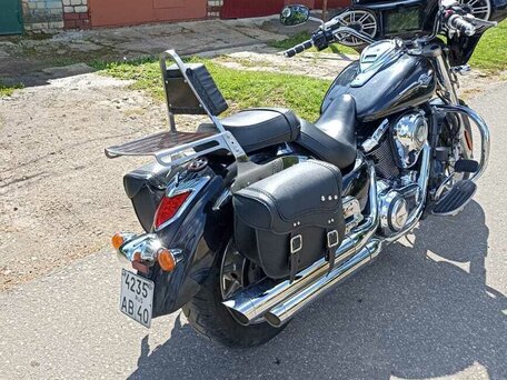 2009 Kawasaki VN1700 Vulcan, чёрный, 700000 рублей, вид 2