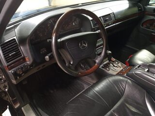 1996 Mercedes-Benz S-Класс 600 III (W140) Рестайлинг, чёрный, 9700000 рублей, вид 5