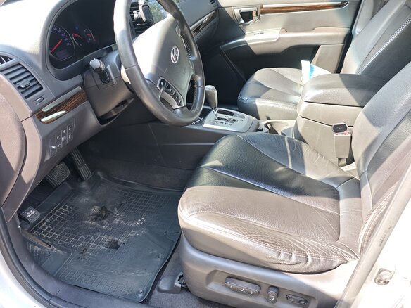 2011 Hyundai Santa Fe II Рестайлинг, серый, 1700000 рублей - вид 8