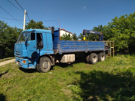 2008 КамАЗ 65117, синий, 2000000 рублей, вид 2