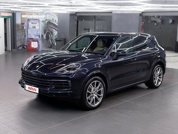 2020 Porsche Cayenne III, синий, 11500000 рублей