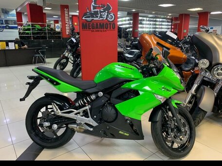 2010 Kawasaki Ninja 400, зелёный, 439000 рублей, вид 3